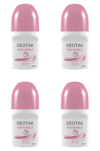Deotak Invisible Roll-On Women Kadınlar İçin 35 ml 4'lü