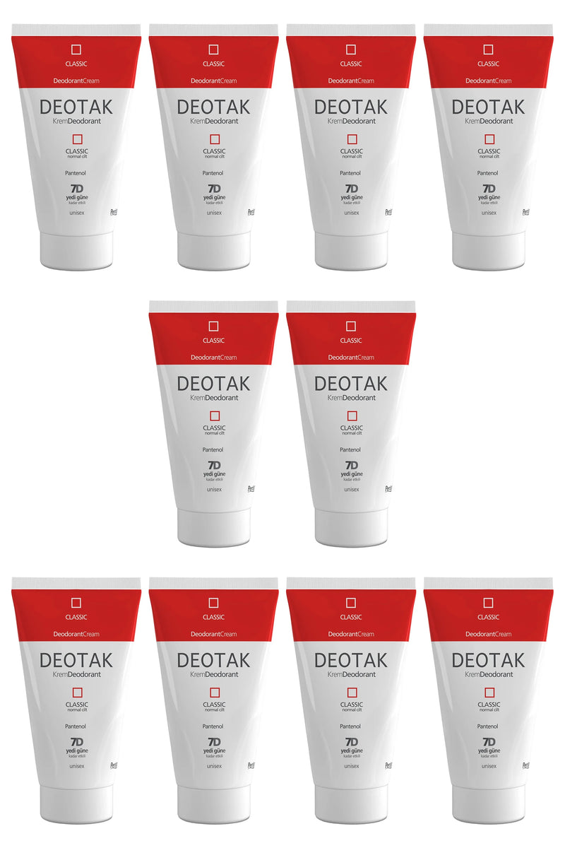 Deotak Krem Deodorant Classic 35 ml 10'lu