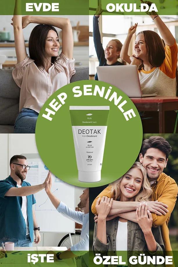 Deotak Krem Deodorant Plus 35 ml