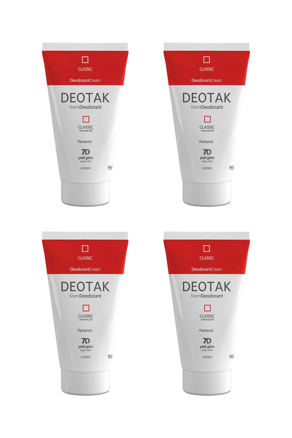 Deotak Krem Deodorant Classic 35 ml 4'lü