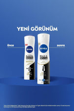 Nivea Black White Invisible İpeksi Pürüzsüzlük Deodorant 150 ml 4 Adet