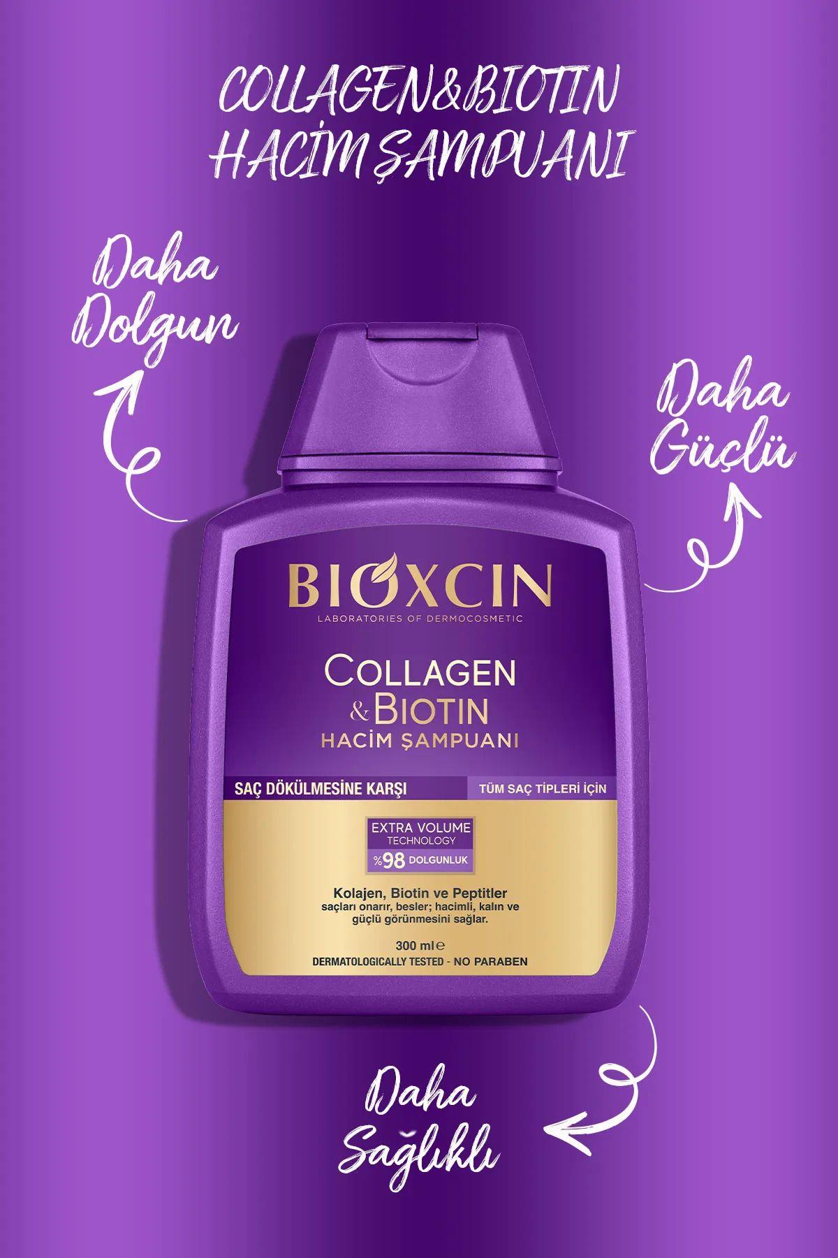 Bioxcin Collagen Biotin Hacim Veren Şampuan 300 ml - İkincisi %50 İndirimli