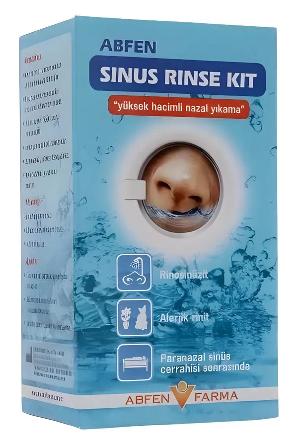 Abfen Sinüs Rinse Kit Yetişkin 25 x 240 ml