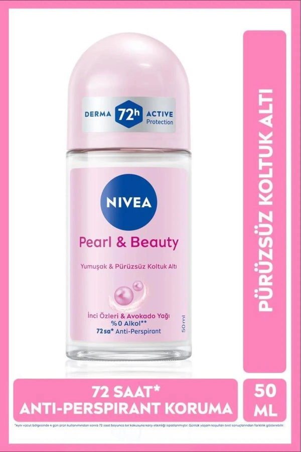 Nivea Pearl Beauty Roll On 50 ml 10 Adet