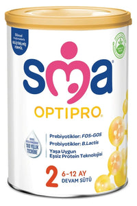 SMA Optipro 2 Bebek Devam Sütü 6-12 Ay 400 gr