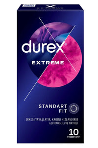 Durex Extreme Prezervatif  Standart Fit 10'lu