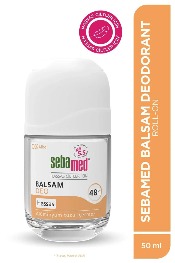 Sebamed Balsam Deodorant Roll-On Hassas Ciltler İçin 50 ml