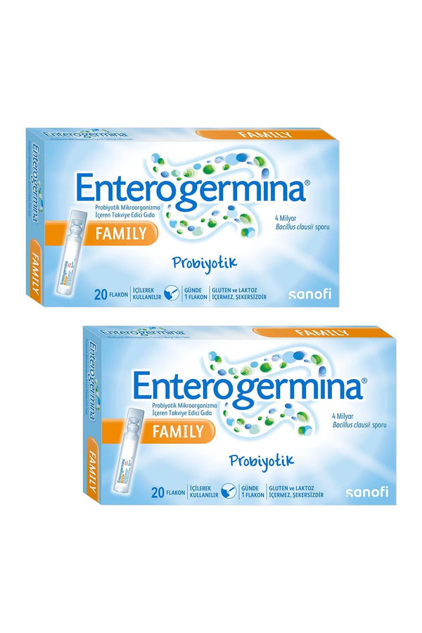 Enterogermina Family 5 ml x 20 Flakon 2'li
