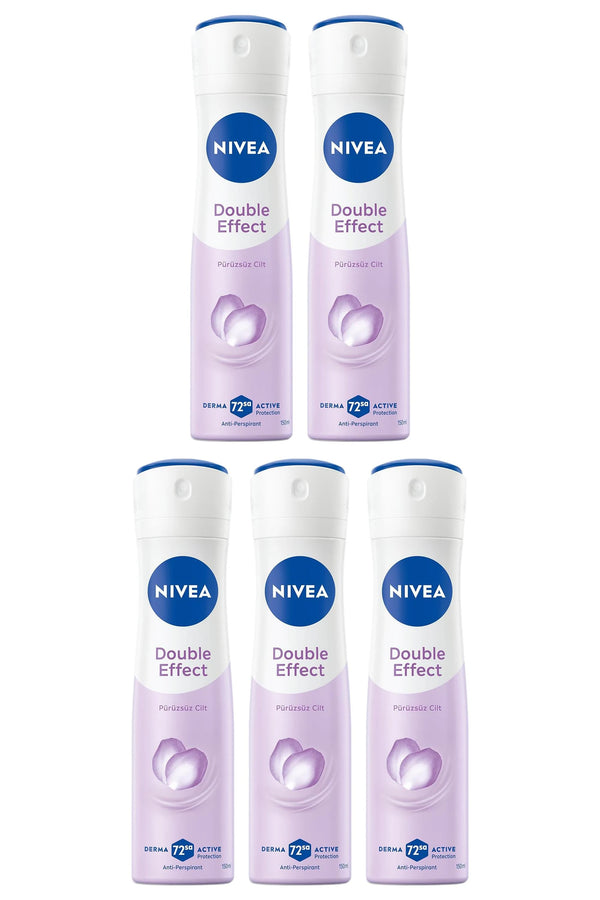 Nivea Double Effect Deodorant 150 ml 5 Adet