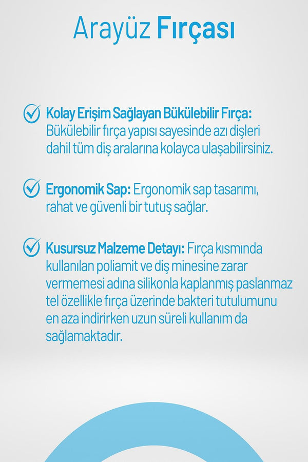 Aktident Arayüz Fırçası 0.40-0.45-0.50-0.60 mm 4 Adet - Karışık Renkler