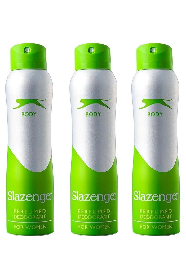 Slazenger Kadın Deodorant Yeşil 150 ml 3'lü