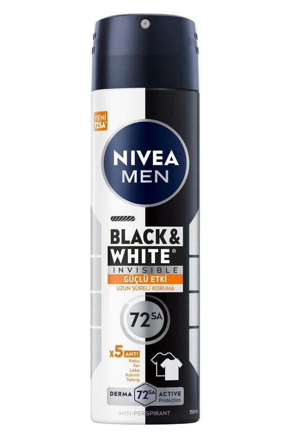 Nivea Men Black White Invisible Güçlü Etki Deodorant 150 ml