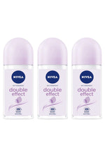 Nivea Double Effect Roll On 50 ml 3 Adet