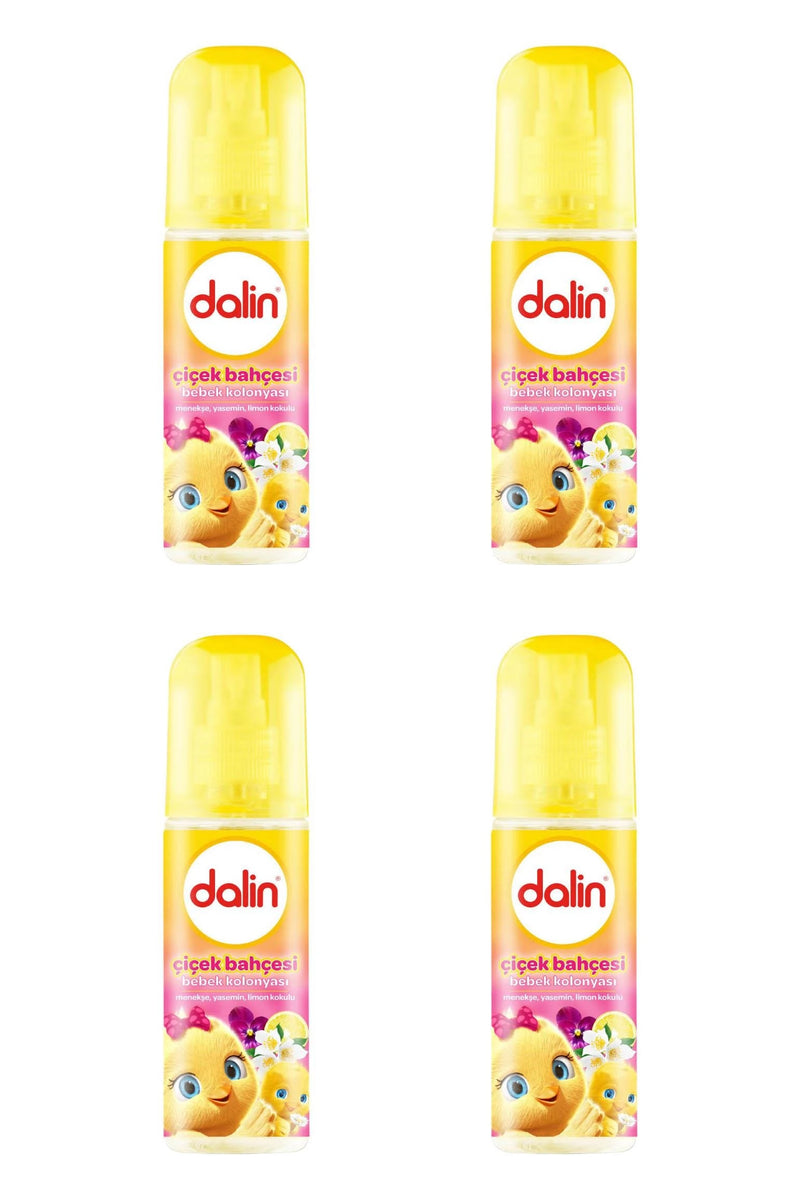 Dalin Bebek Kolonyası Çiçek Bahçesi 100 ml 4 Adet