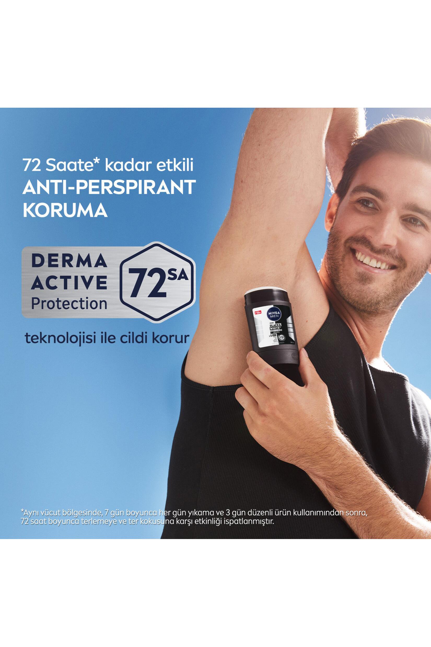 Nivea Men Black White Invisible Original Stick Deodorant 50 ml