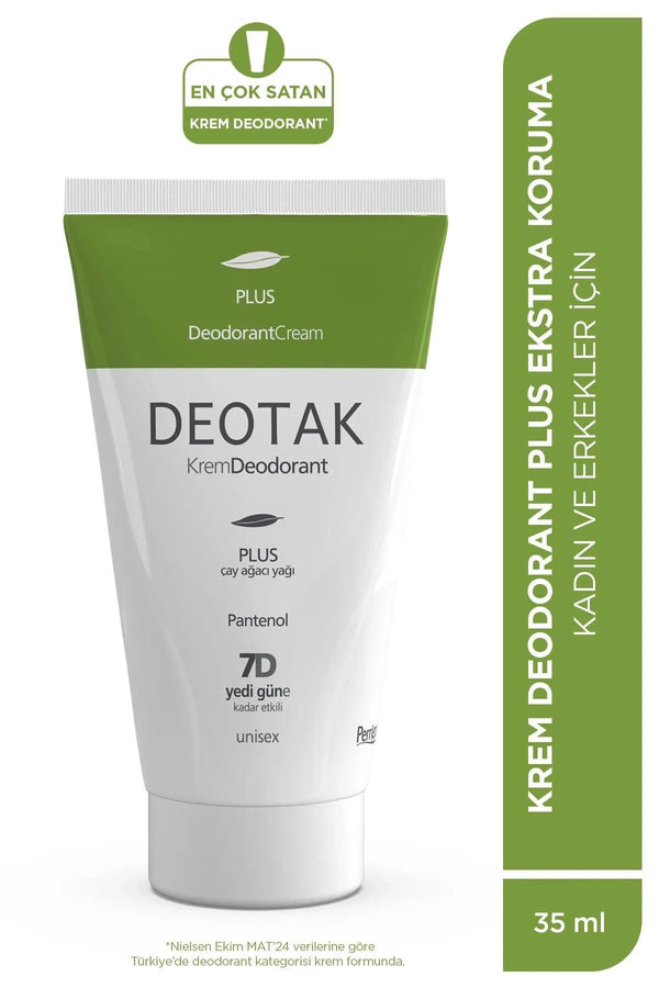 Deotak Krem Deodorant Plus 35 ml