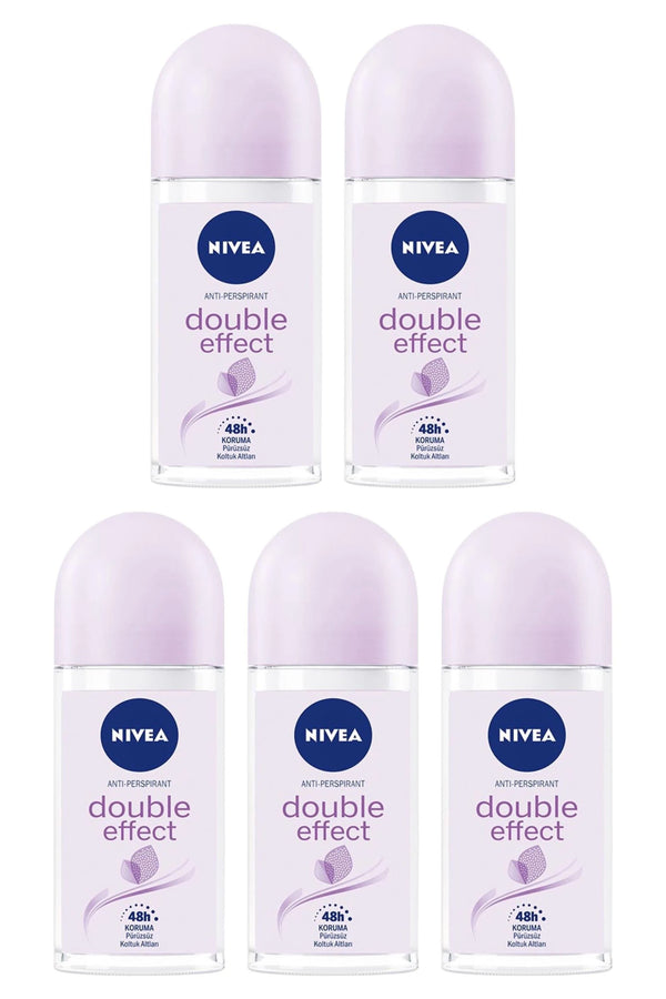 Nivea Double Effect Roll On 50 ml 5 Adet