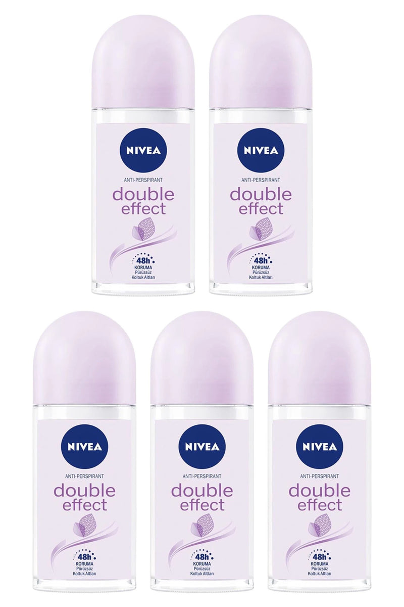 Nivea Double Effect Roll On 50 ml 5 Adet
