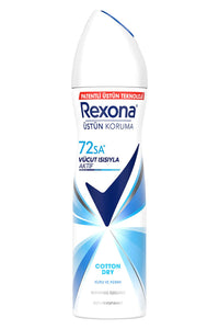 Rexona Kadın Sprey Deodorant Cotton Dry Antiperspirant 150 ml