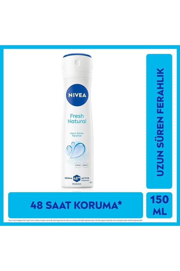 Nivea Fresh Natural Deodorant 150 ml 5 Adet