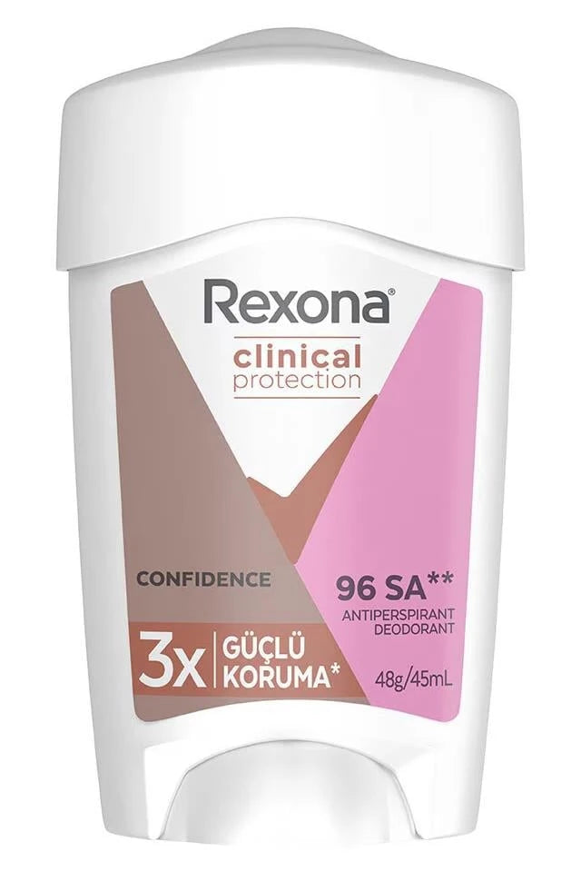 Rexona Clinical Protection Confidence Unisex Deodorant 45 ml