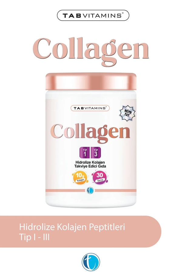 Tabvitamins Hidrolize Kollajen Tip 1-3 30 Servis