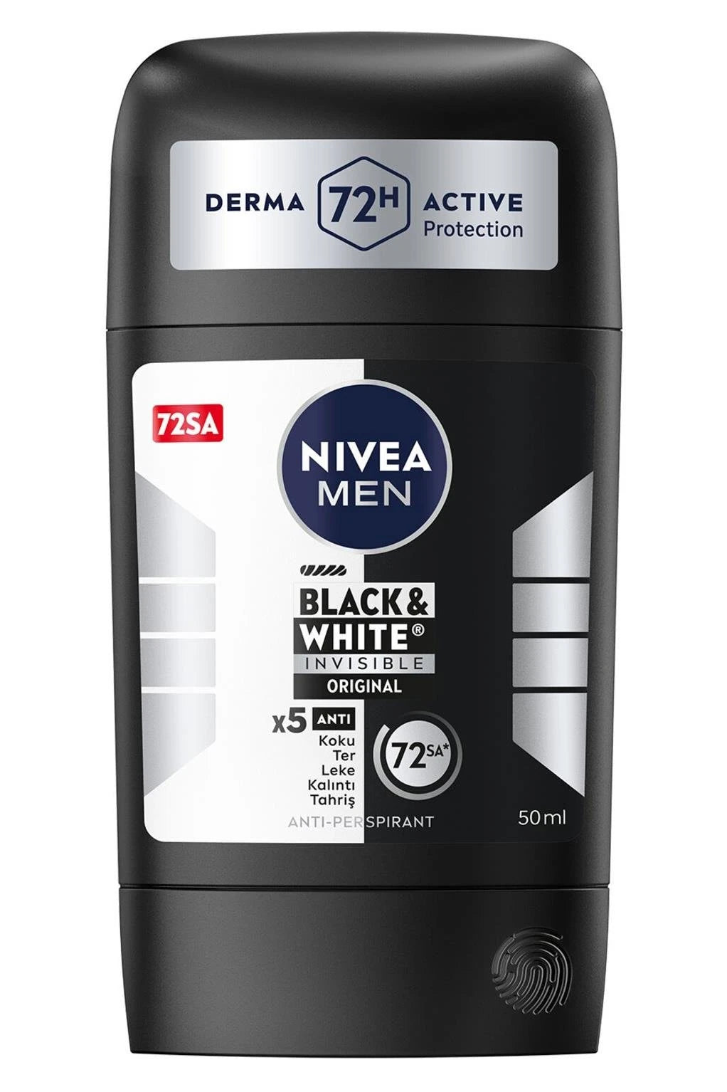 Nivea Men Black White Invisible Original Stick Deodorant 50 ml
