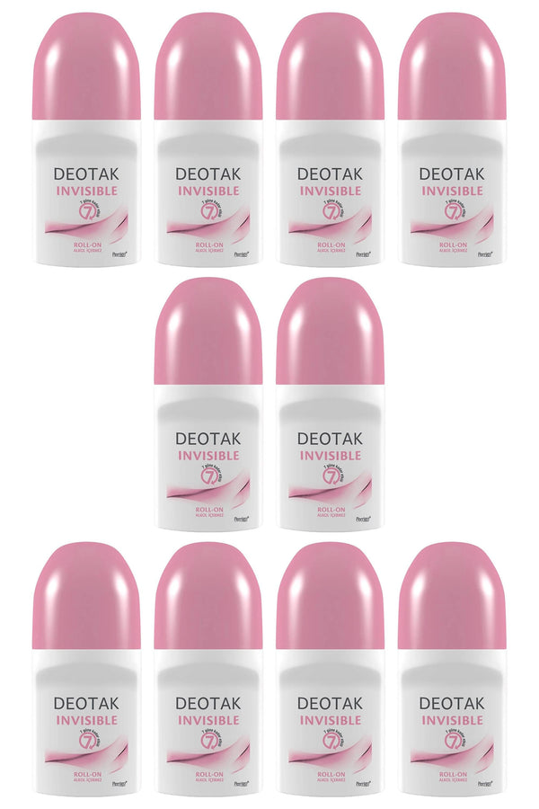 Deotak Invisible Roll-On Women Kadınlar İçin 35 ml 10'lu