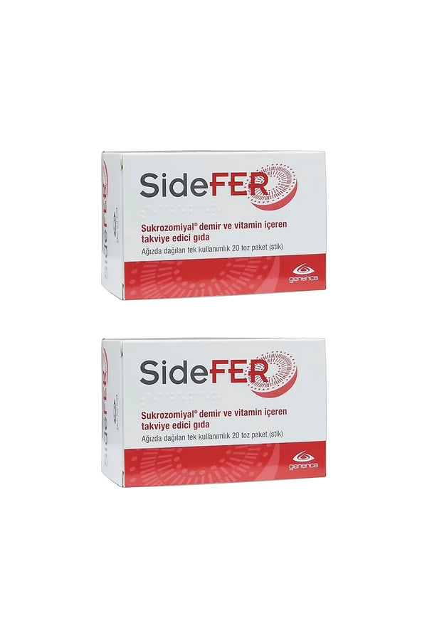 Sidefer 20 Toz Paket 2'li