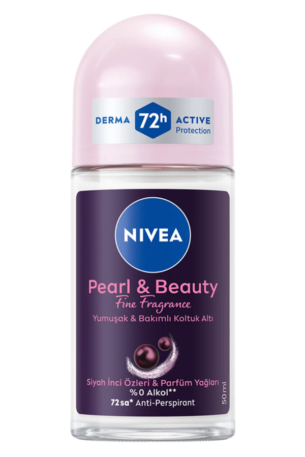 Nivea Pearl Beauty Fine Fragrance Roll On 50 ml