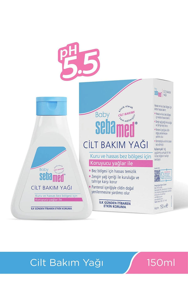 Sebamed Bebekler İçin Cilt Bakım Yağı 150 ml