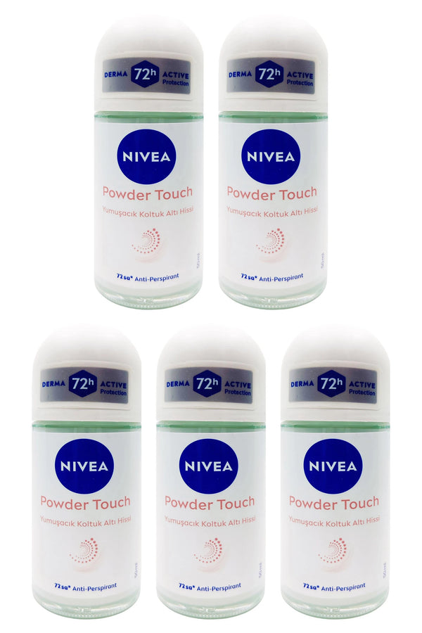 Nivea Powder Touch Roll On 50 ml 5 Adet