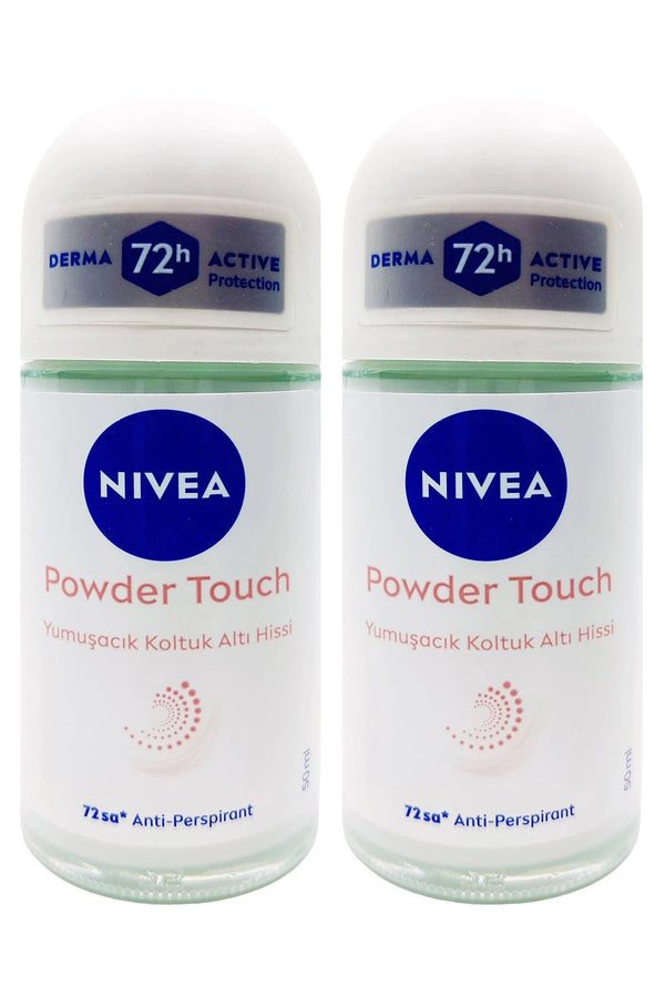 Nivea Powder Touch Roll On 50 ml 2 Adet