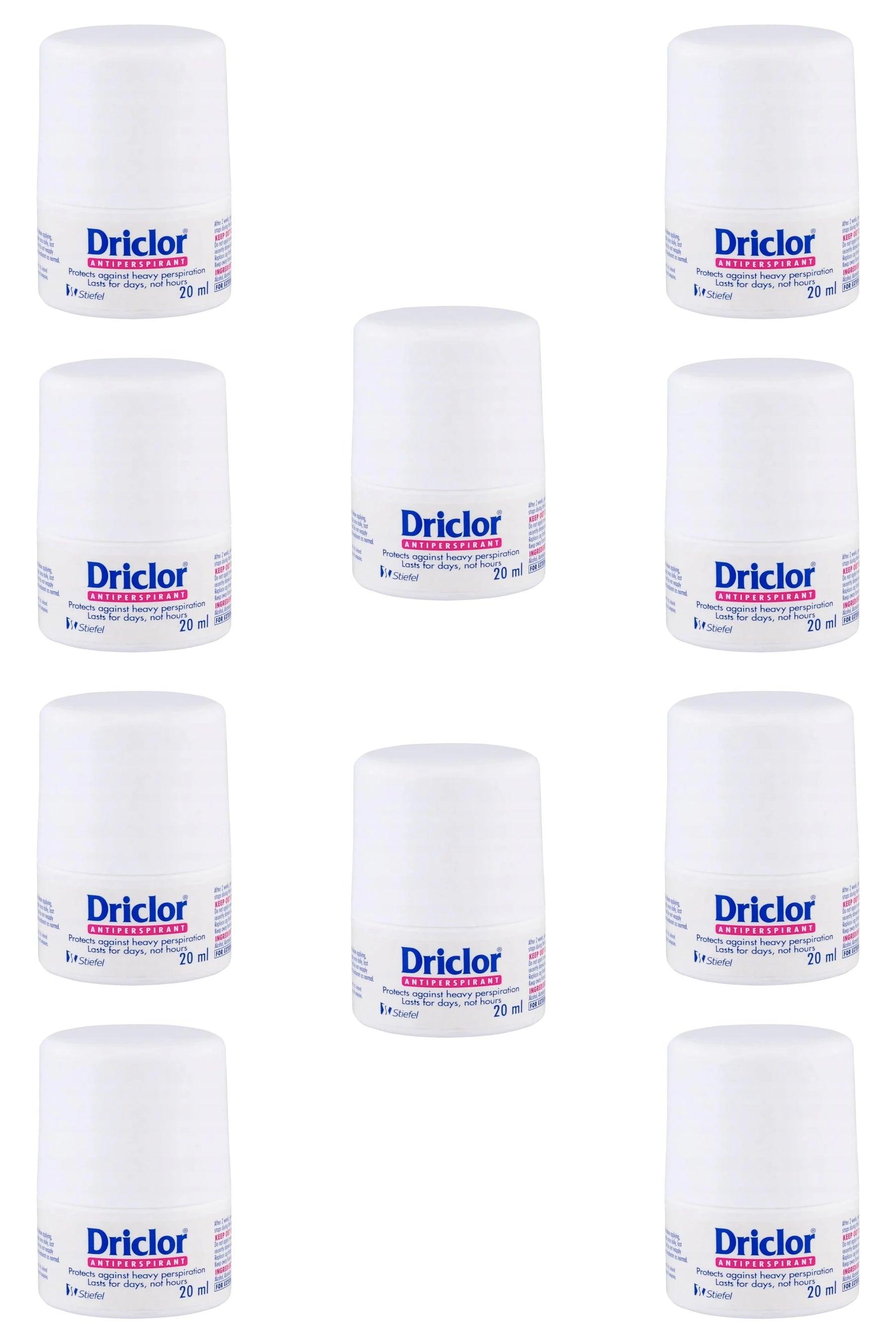 Driclor Aşırı Terleme Önleyici Antiperspirant Roll-On 20 ml 10'lu