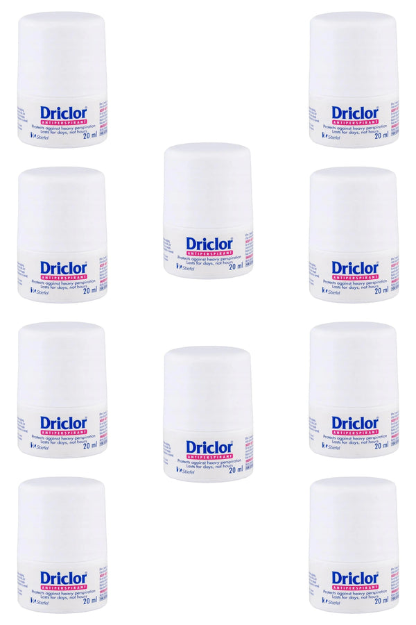 Driclor Aşırı Terleme Önleyici Antiperspirant Roll-On 20 ml 10'lu