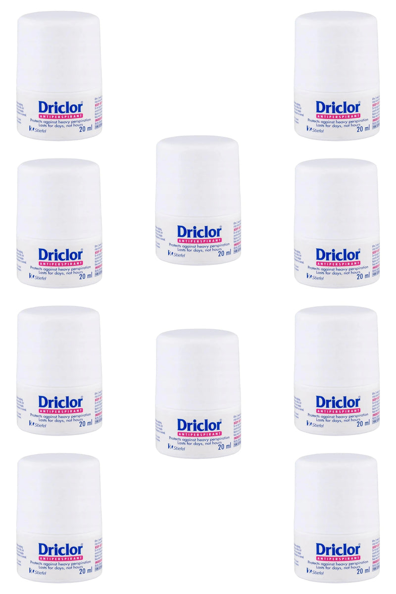 Driclor Aşırı Terleme Önleyici Antiperspirant Roll-On 20 ml 10'lu