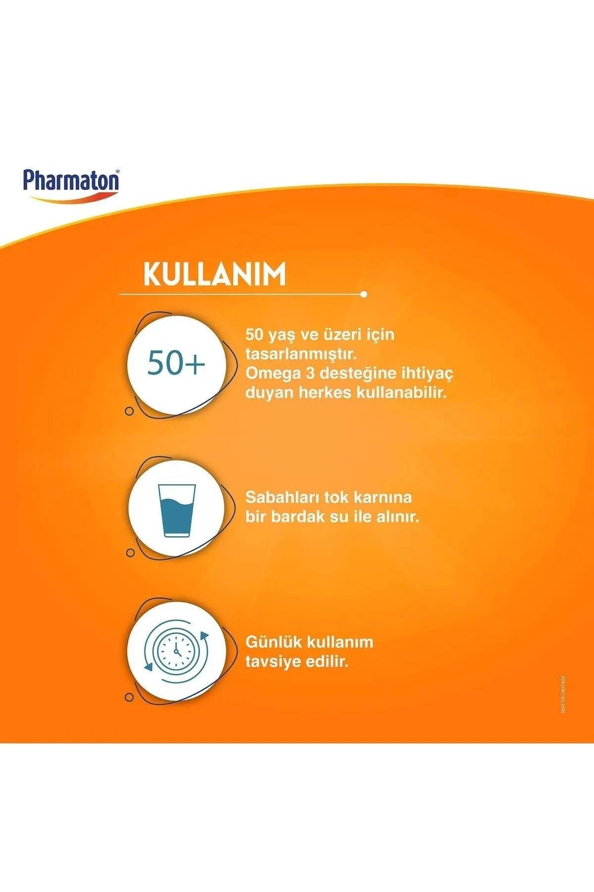 Pharmaton 50+ 30 Kapsül 5 Adet