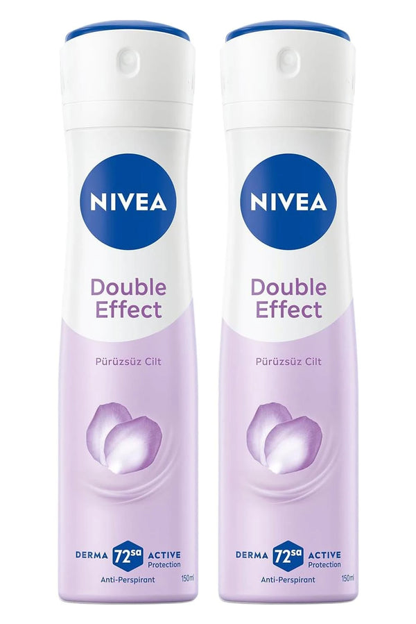 Nivea Double Effect Deodorant 150 ml 2 Adet