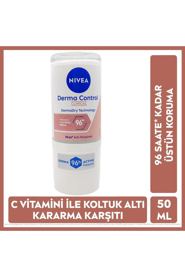 Nivea Derma Control Clinical Roll On 50 ml