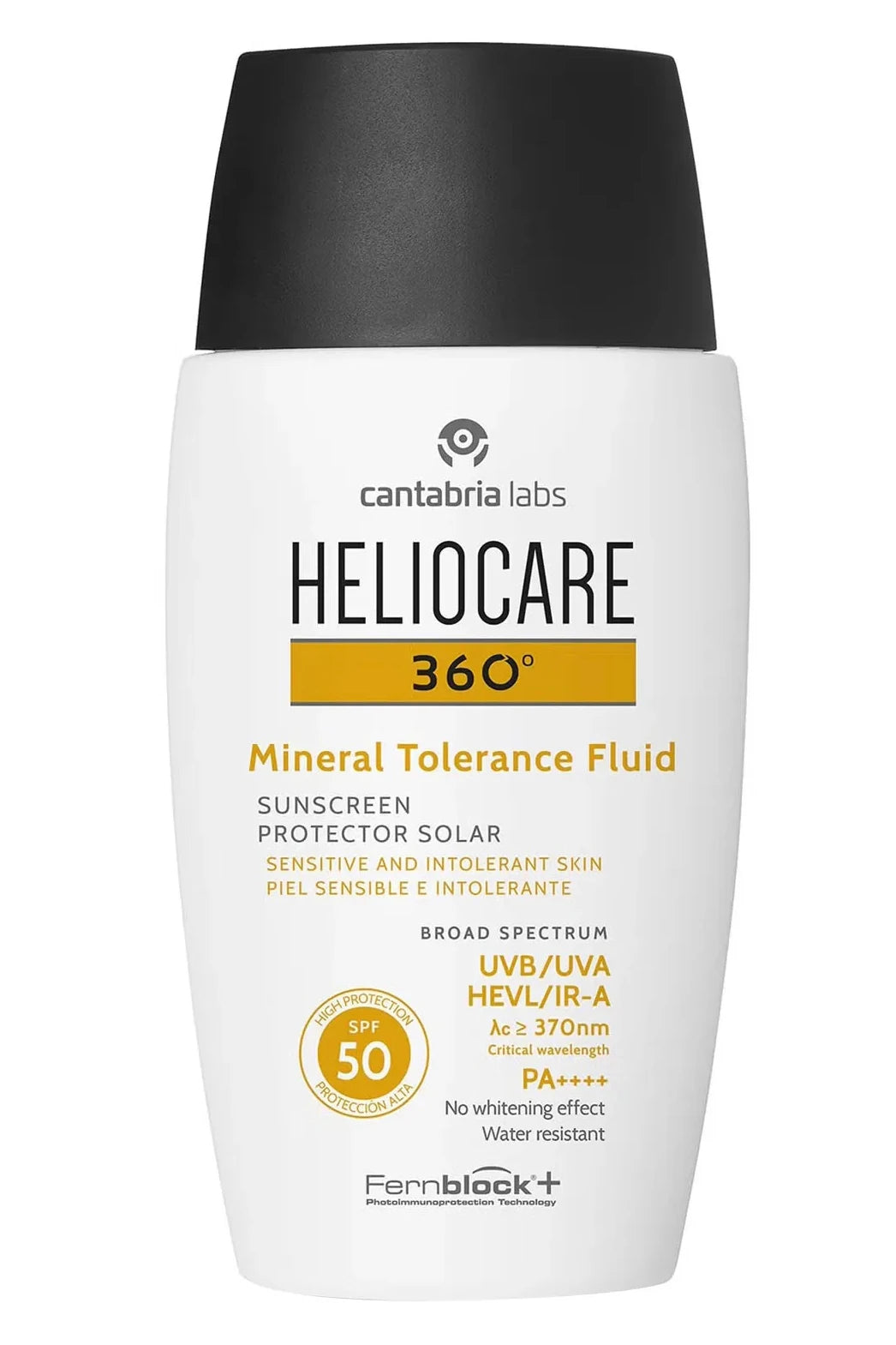 Heliocare 360 Mineral Tolerance Fluid Güneş Koruma Kremi Spf 50 50 ml Hasas Ciltler İçin