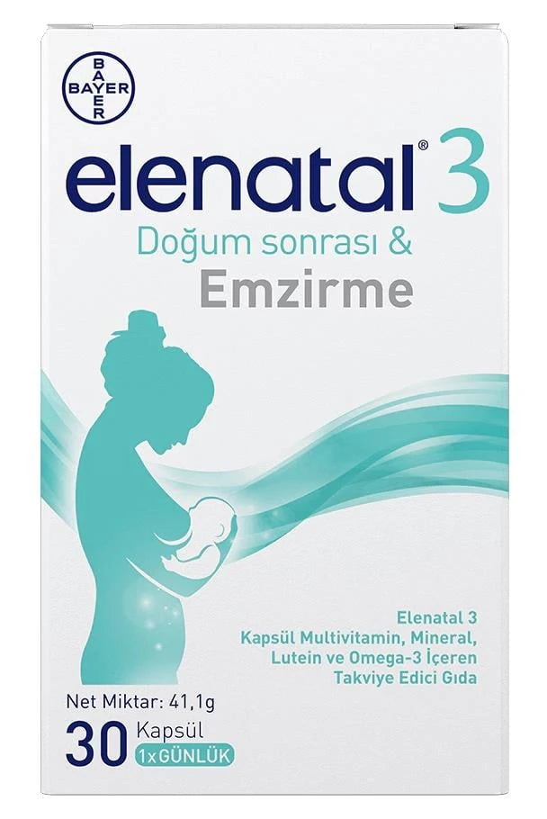 Elenatal-3 30 Kapsül