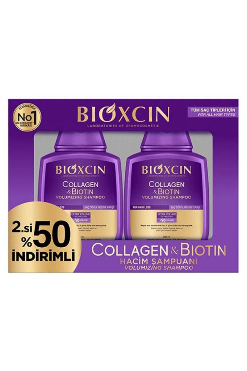 Bioxcin Collagen Biotin Hacim Veren Şampuan 300 ml - İkincisi %50 İndirimli