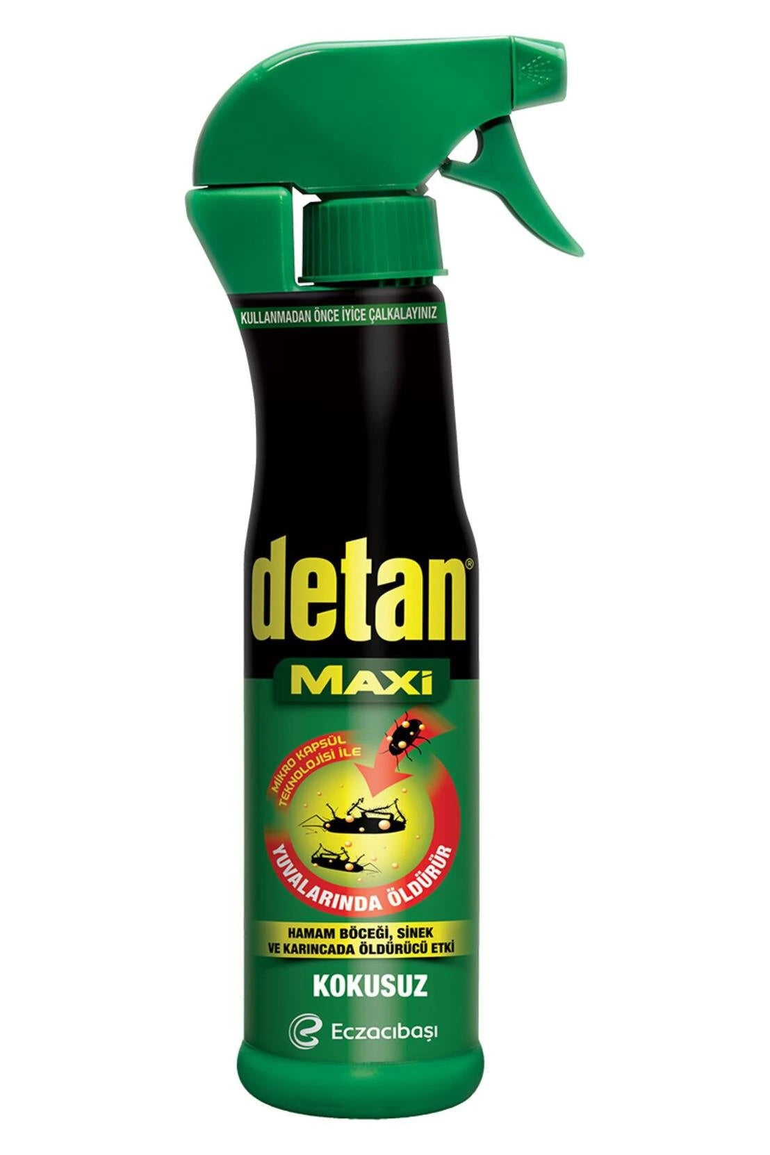 Detan Maxi Hamam Böceği Karınca Sinek İlacı Kokusuz 250 ml