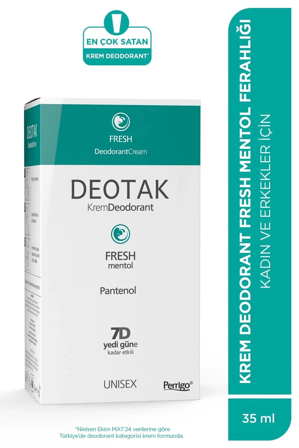 Deotak Krem Deodorant Fresh 35 ml