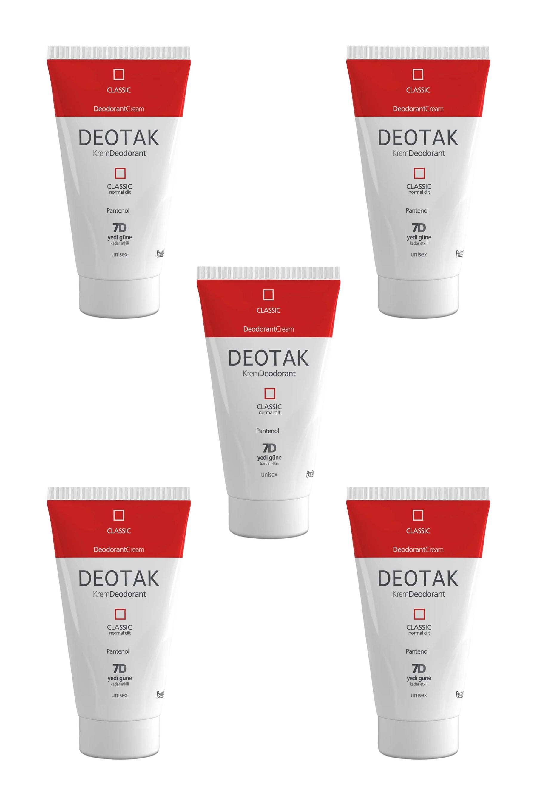 Deotak Krem Deodorant Classic 35 ml 5'li