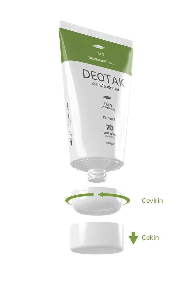 Deotak Krem Deodorant Plus 35 ml