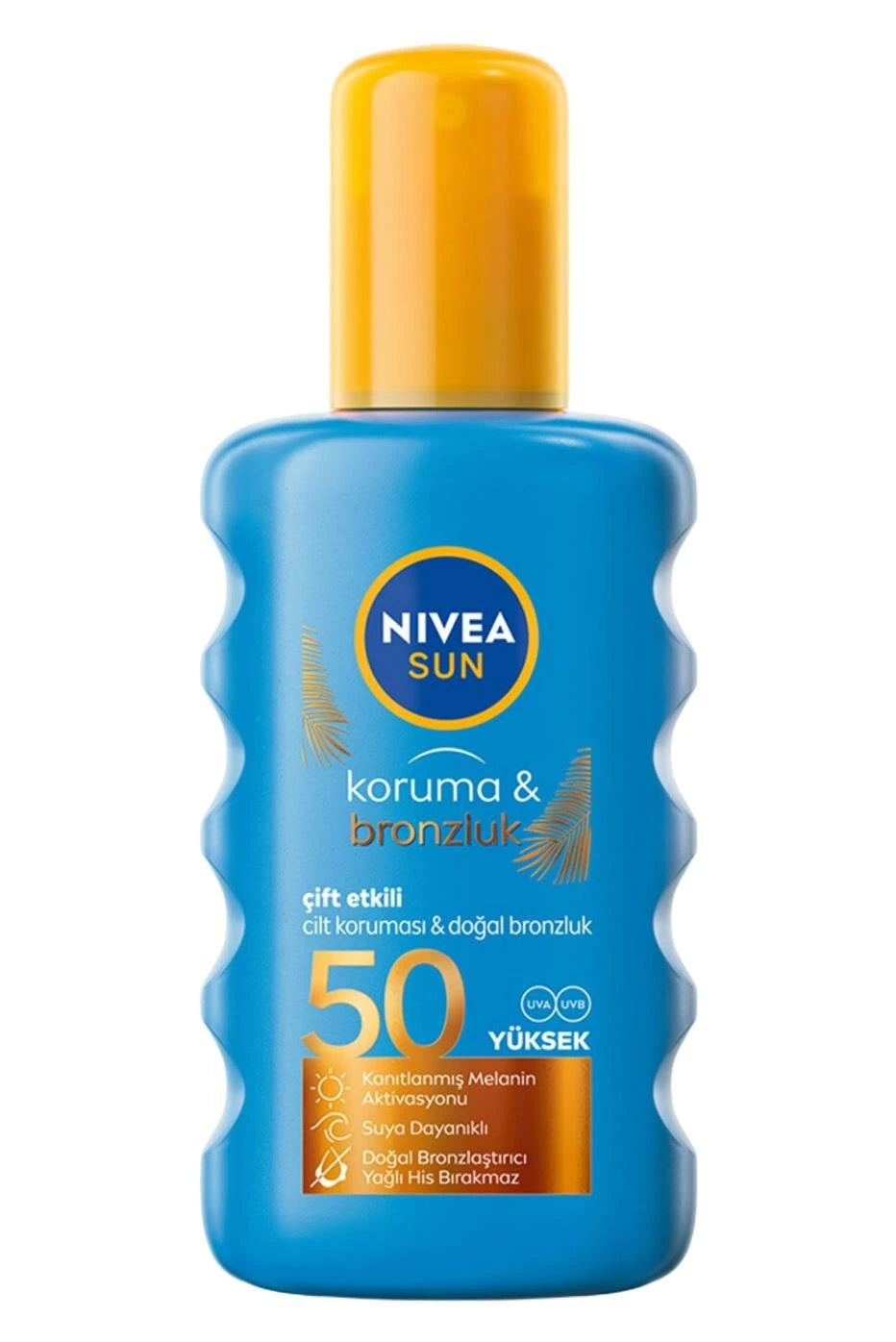 Nivea Sun Koruma ve Bronzluk Spf 50 Güneş Spreyi 200 ml