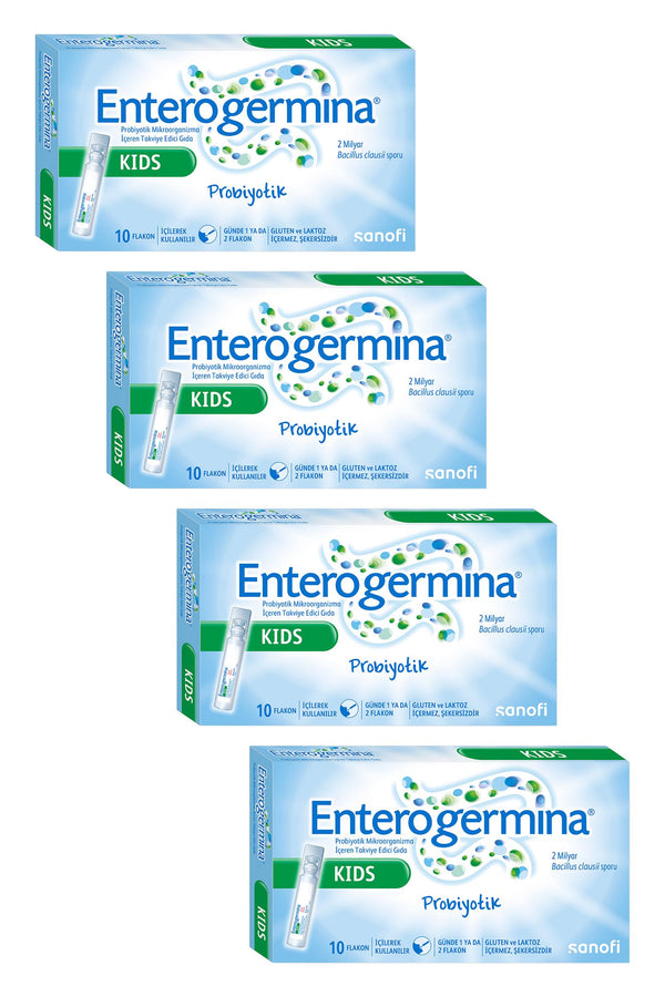 Enterogermina Kids 5 ml × 10 Flakon 4'lü