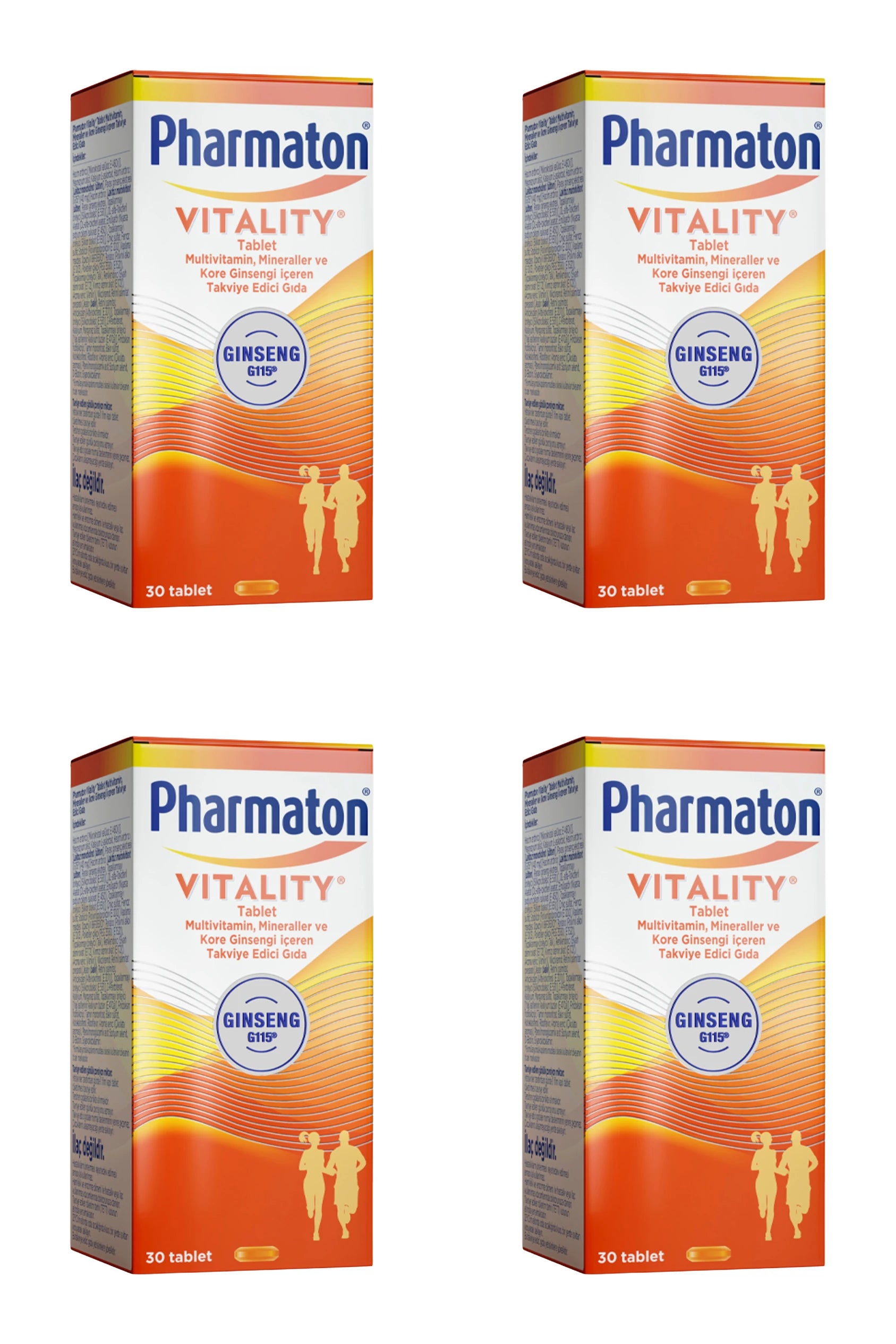 Pharmaton Vitality 30 Tablet 4 Adet