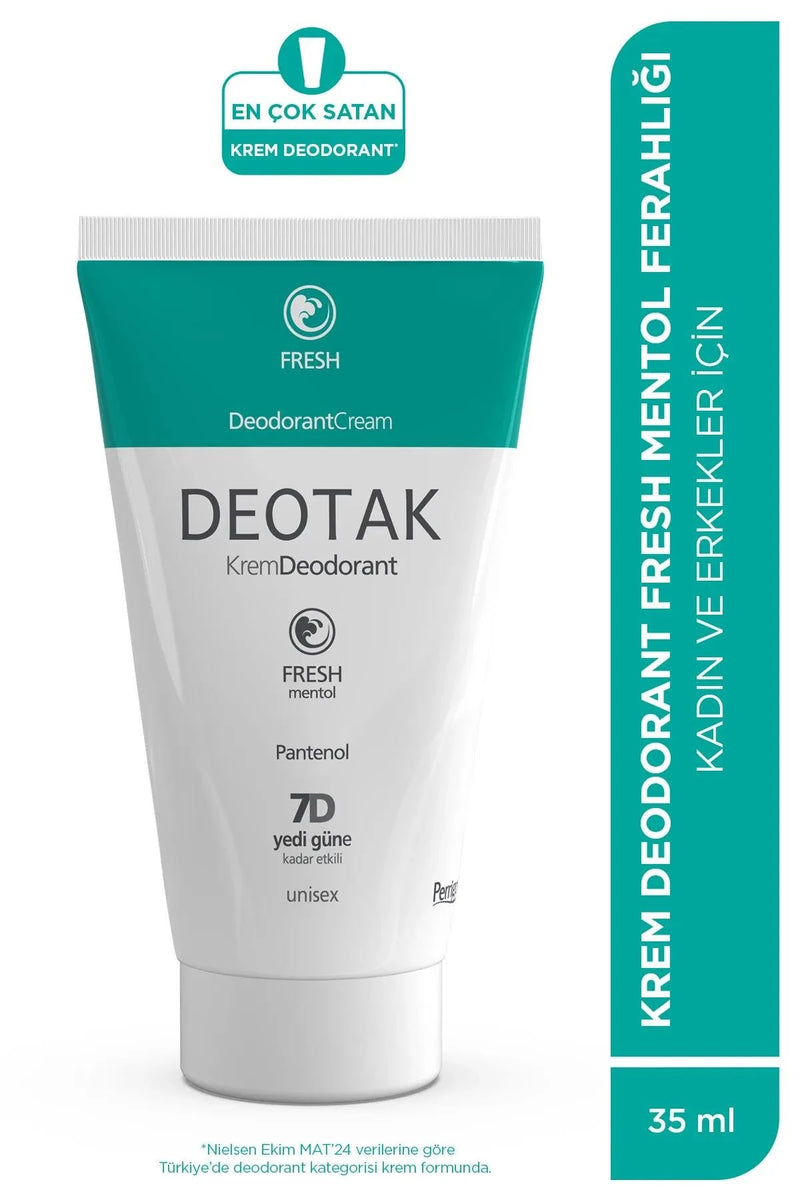 Deotak Krem Deodorant Fresh 35 ml